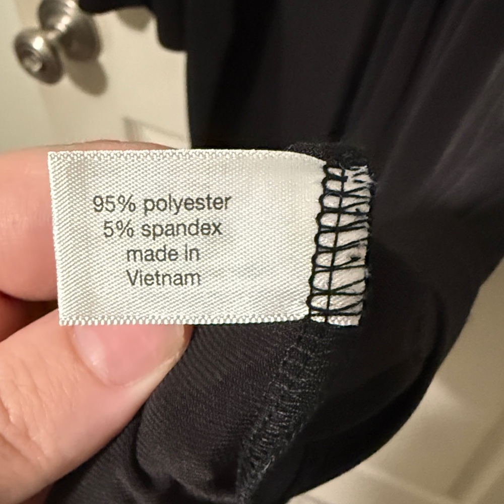 Lane Bryant Black V-Neck Blouse - Picture 5 of 5